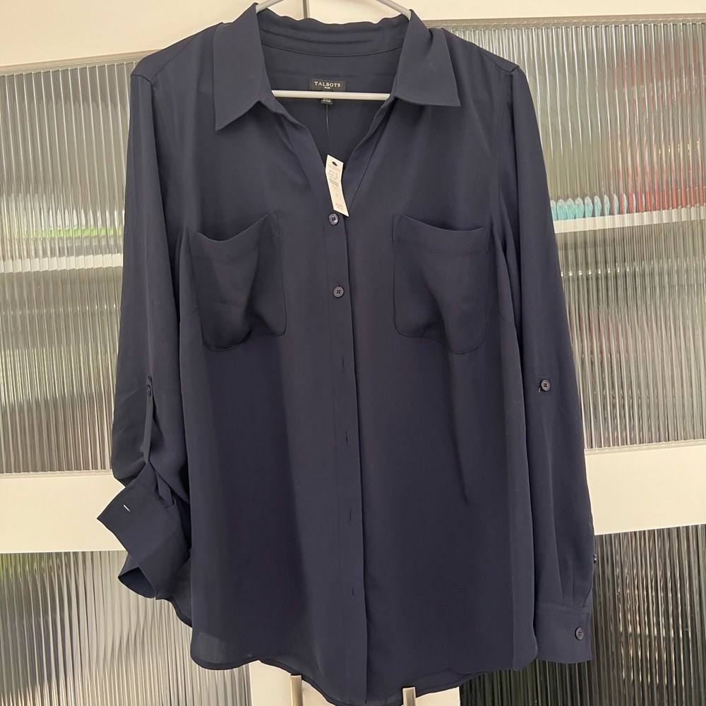 NWT Talbots Blouse